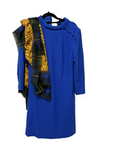Goat Dress Royal Blue Business