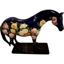Trail of Painted Ponies Night Flower Figurine by Marianne Hornbuckle