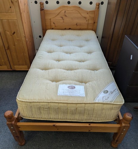 Airsprung wooden single - single, bed