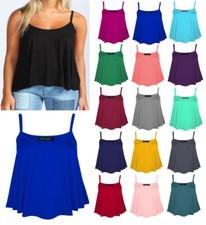 WOMENS PLAIN SWING VEST