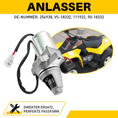 Starter motor for suzuki lt80 - motor,