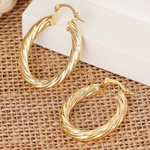 9ct gold ladies - gold, oval