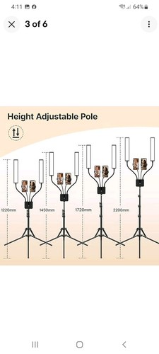 Ulanzi 35a double arms led - bx-35a,