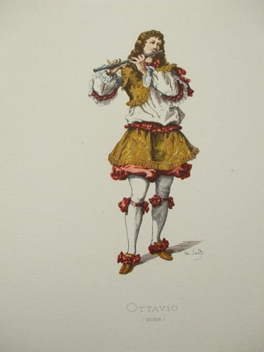 Print masks comedy ottavio - masks, of