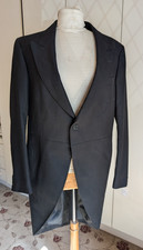 Vintage black wool morning