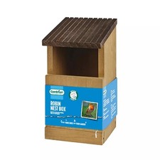 Wooden Robin Nest Box Wild