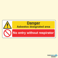 Danger Asbestos Designated