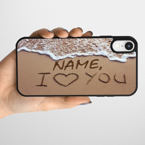 Personalised love iphone case - personalised,