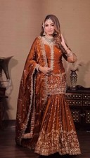 PUNJABI SHARARA PLAZZO KURTI