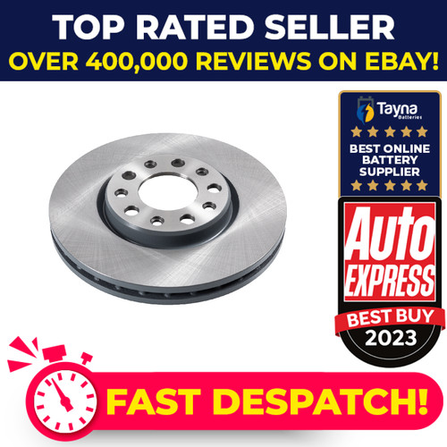 Brake discs pair vented - brake,