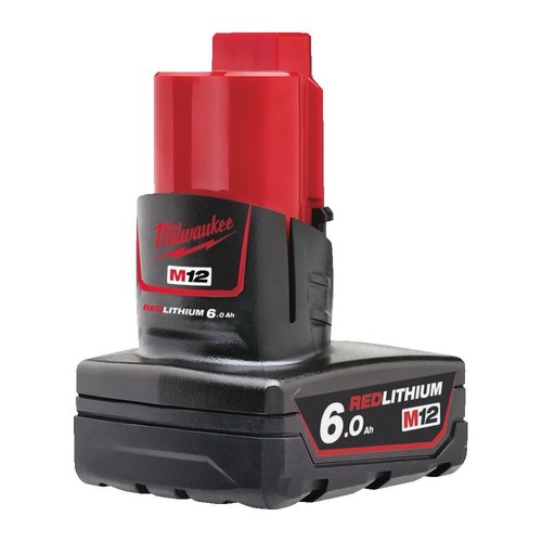 Milwaukee m12b6 12v 6ah red - milwaukee,
