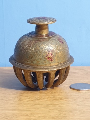 Large brass indian elephant - large,