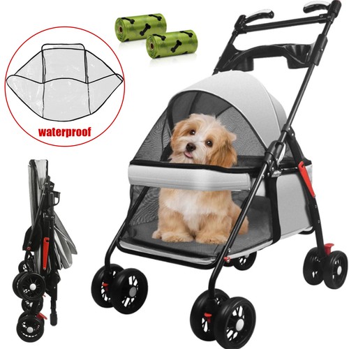 Wheel portable pet stroller - portable,