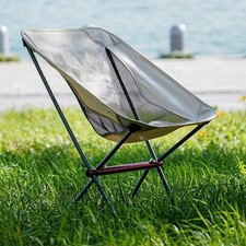 Black Outdoor Foldable Chair