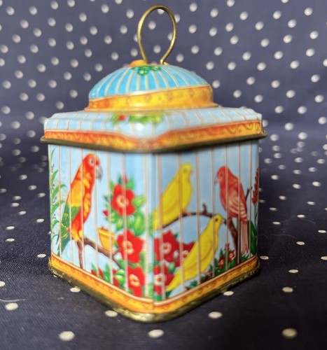 Vintage mini bird - cage, storage