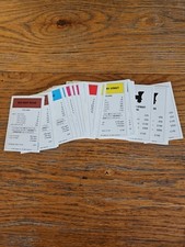 Full Set Standard Edition 2001 Monopoly Title Deeds Property Cards