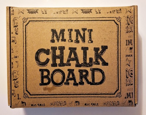 Mini chalk boards - mini, 5