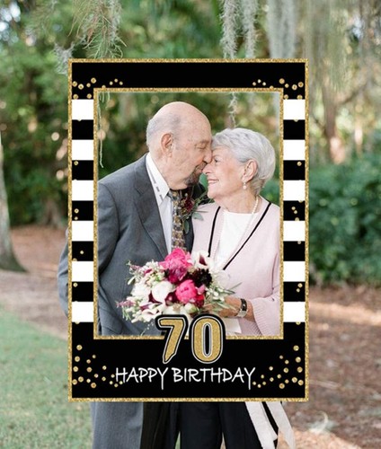 Happy 70th birthday prop - happy,