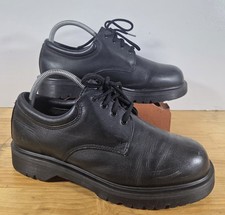 Dr Martens Royal Mail Safety Shoes Black Leather Size UK 6 