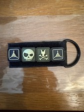 Triple Aught Design TAD Gear Patch Pack Of 4 GITD and hook/loop multicam keyring