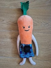 Aldi TV Advert Kevin the Carrot Kevin in a Kilt 2020 Plush Toy