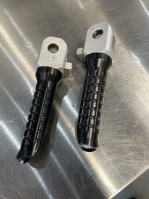 Oberon Footpegs Black Anodised - Taken from a 2013 Triumph Scrambler 865
