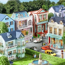 DIY Miniature Wooden Dollhouse
