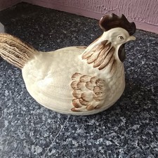 Vintage Ceramic Chicken Egg