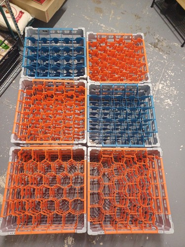 Commercial dishwasher glass - 6x,