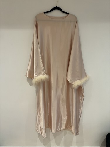 Butterfly abaya satin type - abaya,