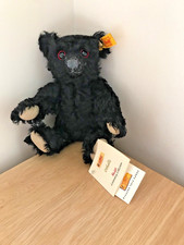 Superb Vintage Miniature Steiff Othello Titanic 2002 Black 660498 Mohair Bear 