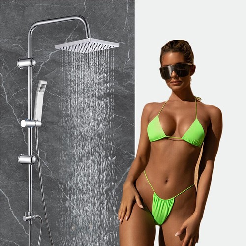 Large shower kit twin head - twin,