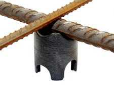 100x Reinforcing Mesh Concrete Supports Rebar Spacer Distance 15/20/25/30