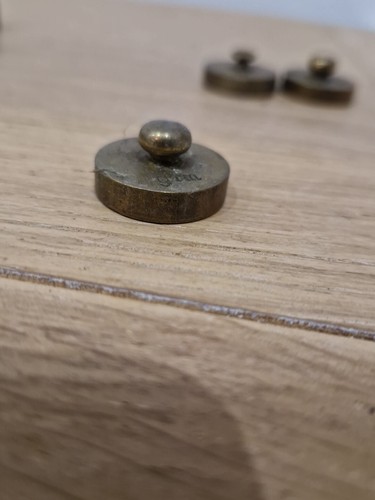 Vintage brass 20g apothecary - brass,