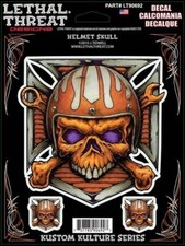 NEW LETHAL THREAT HELMET SKULL