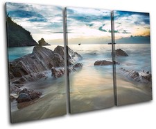 Beach Sunset Seascape TREBLE