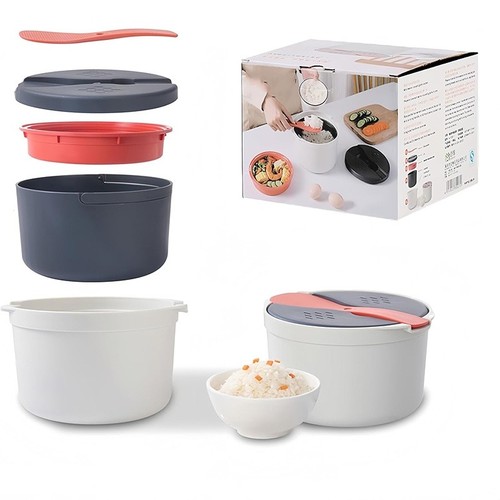 Microwave rice cooker 2l - microwave,