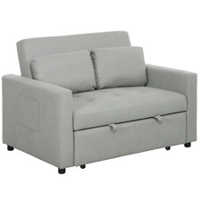 HOMCOM 2 Seater Sofa Bed