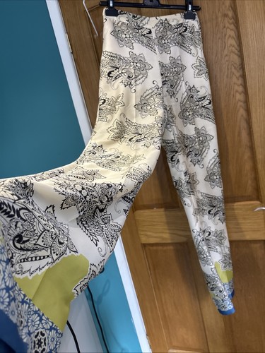 Zara satin paisley print - paisley, wide