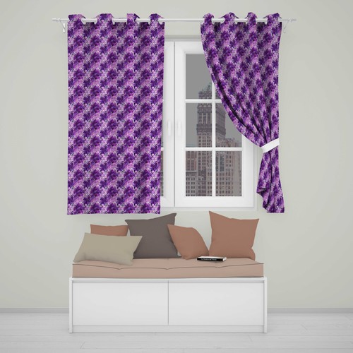 Blackout eyelet curtains - blackout,