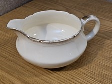 Vintage Alfred Meakin Royal Marigold Gold Edged Gravy / Sauce Boat - VGC