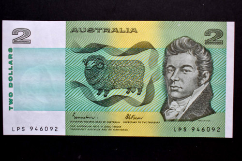 1985 australian 00 banknote - 1985,