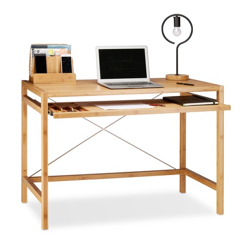 Computer table wood wooden - computer,