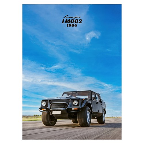 Lamborghini lm002 1986 poster - 1986,