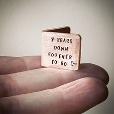 Personalised minature 7 YEARS