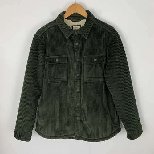 Fleece lined cord shacket - lined,