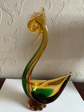 11 INCH GLASS BIRD ORNAMENT