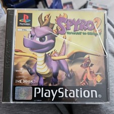Spyro 2 Gateway to Glimmer Playstation PS1 Video Game PAL - With Manual