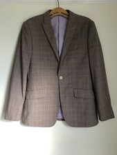 FERAUD - PRINCE OF WALES CHECK - SINGLE BREASTED JACKET - SIZE 40 - BNWOT