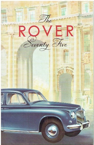 Rover saloon original - rover, 75